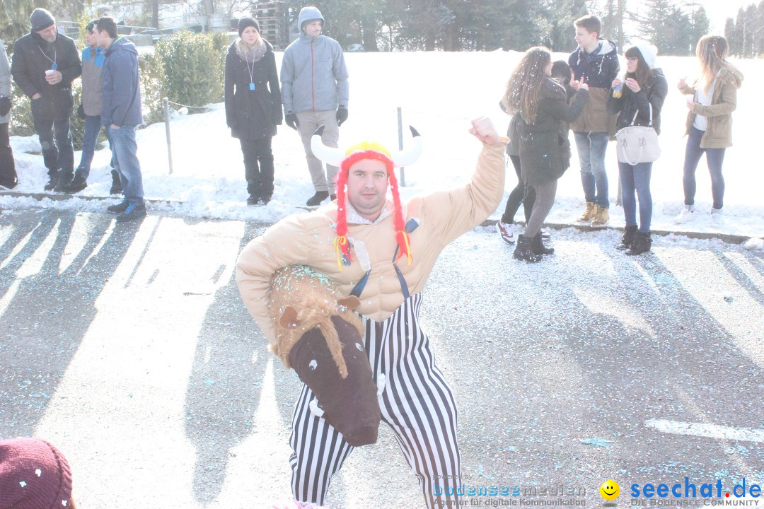 Fasnachtsumzug: Lengenwil - Schweiz, 08.02.2015