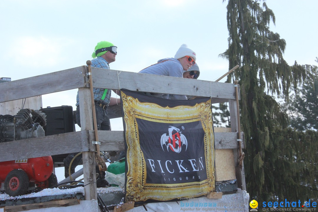 Fasnachtsumzug: Lengenwil - Schweiz, 08.02.2015