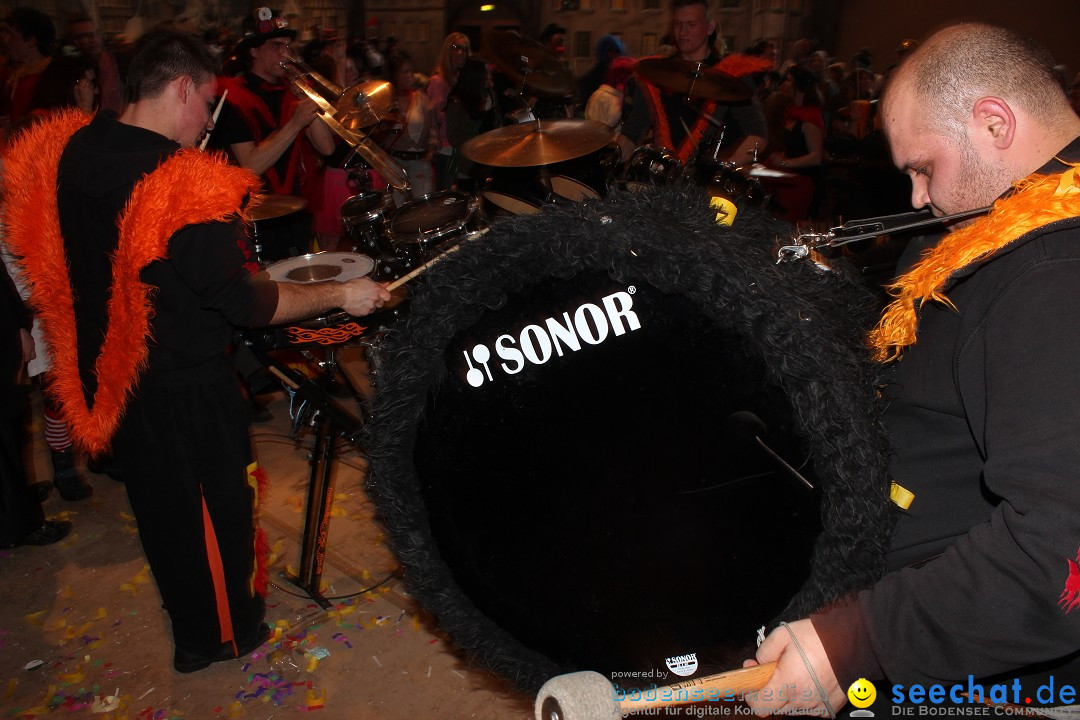 Rosenmontags Fasnetsparty mit den YETIS: Messkirch am Bodensee, 16.02.2015