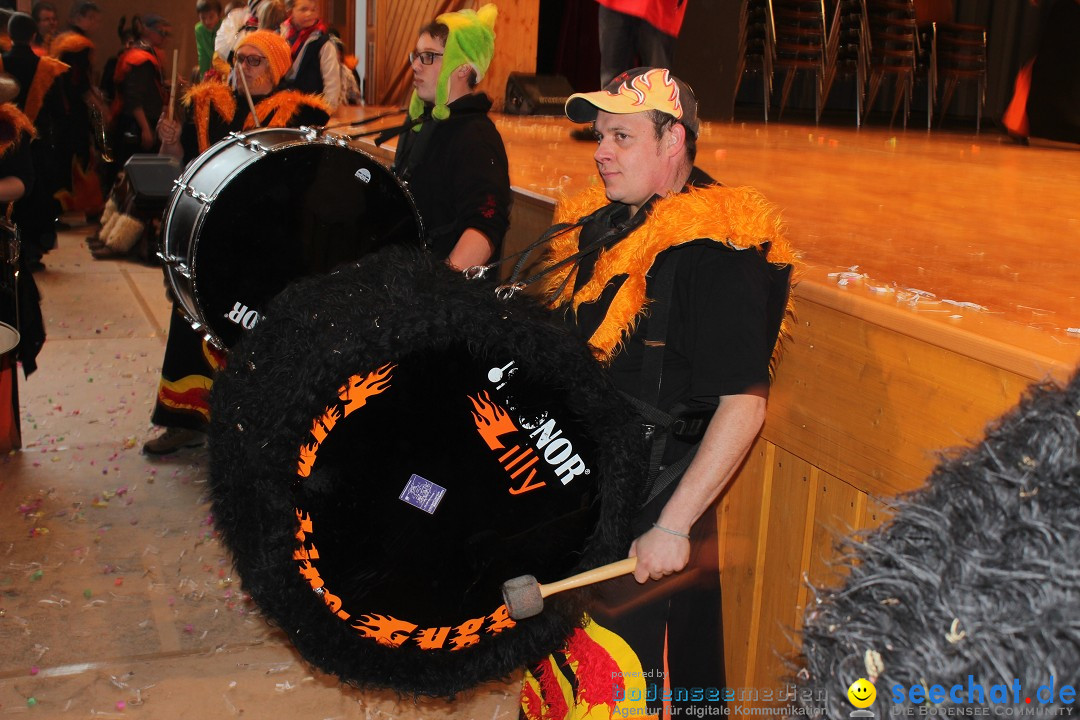 Rosenmontags Fasnetsparty mit den YETIS: Messkirch am Bodensee, 16.02.2015