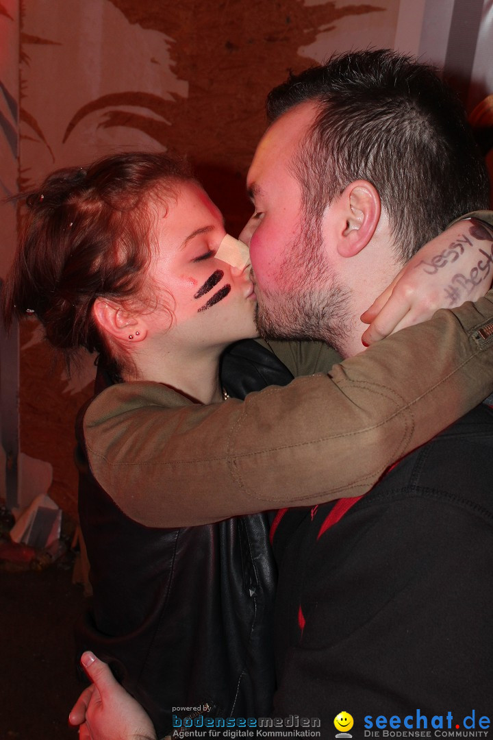 Rosenmontags Fasnetsparty mit den YETIS: Messkirch am Bodensee, 16.02.2015