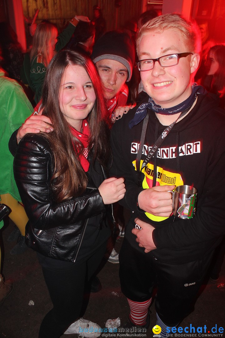 Rosenmontags Fasnetsparty mit den YETIS: Messkirch am Bodensee, 16.02.2015