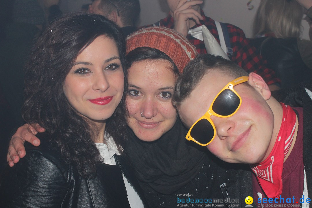 Rosenmontags Fasnetsparty mit den YETIS: Messkirch am Bodensee, 16.02.2015