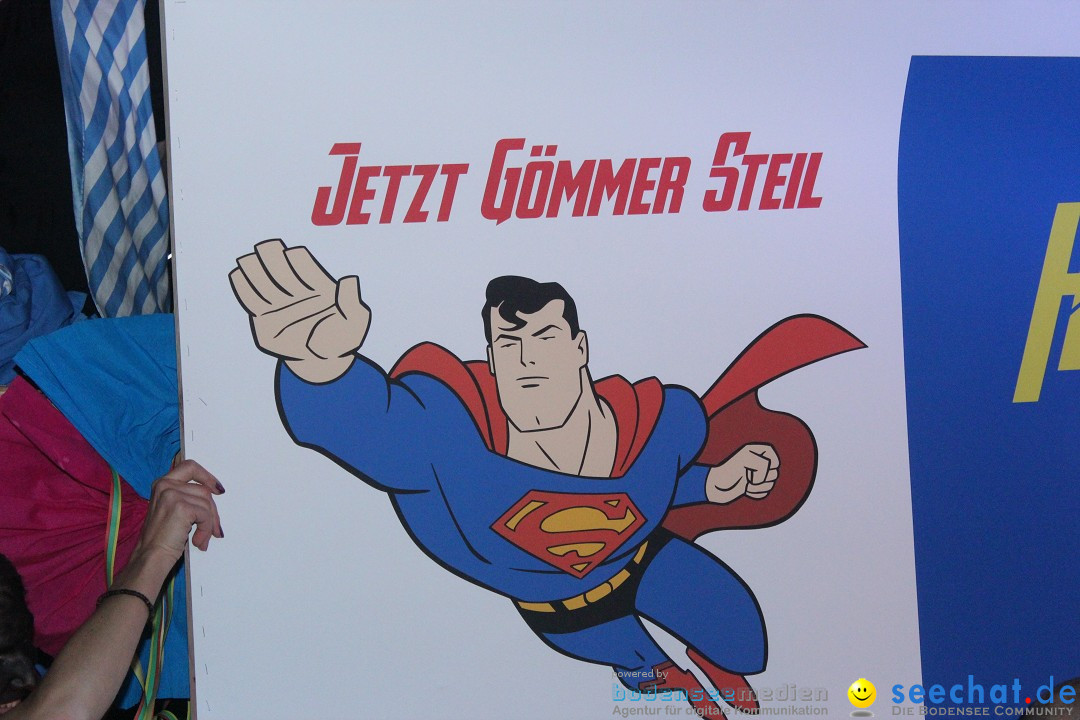 Guggenparty: Herisau in der Schweiz, 21.02.2015