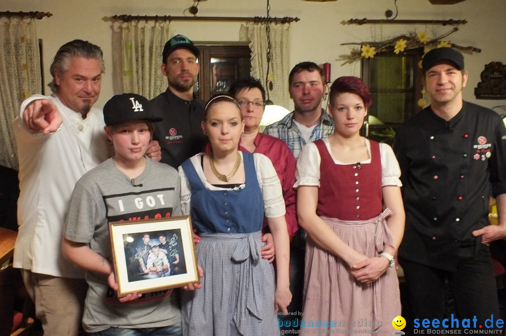 RTL-II-Kochprofis: Ertingen - Gashaus zum Adler, 26.02.2015