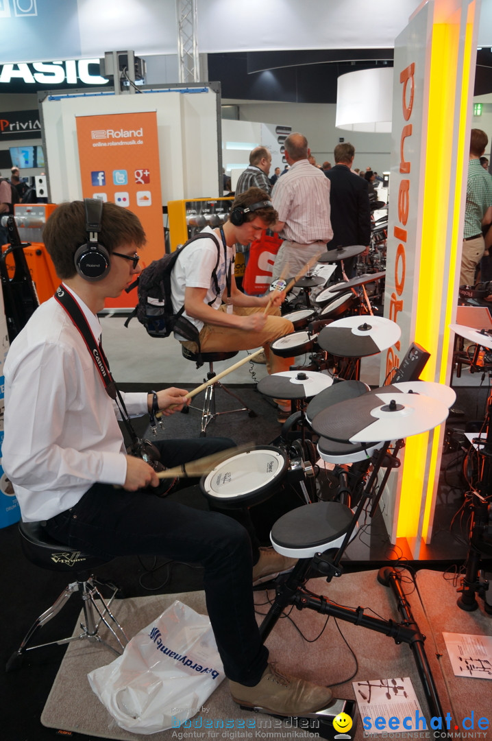 Internationale Musikmesse: Frankfurt am Main, 16.04.2015
