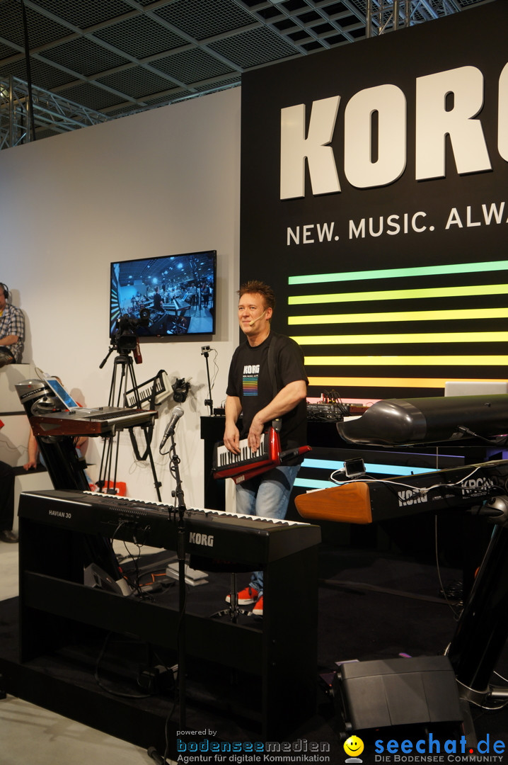 Internationale Musikmesse: Frankfurt am Main, 16.04.2015