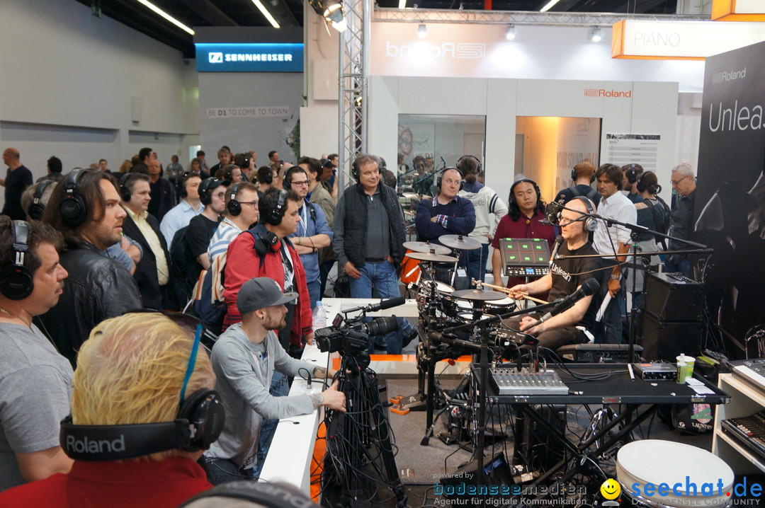 Internationale Musikmesse: Frankfurt am Main, 16.04.2015