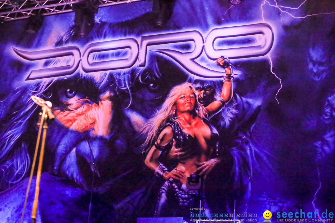 DORO die Metal-Queen live: Ravensburg am Bodensee, 21.04.2015