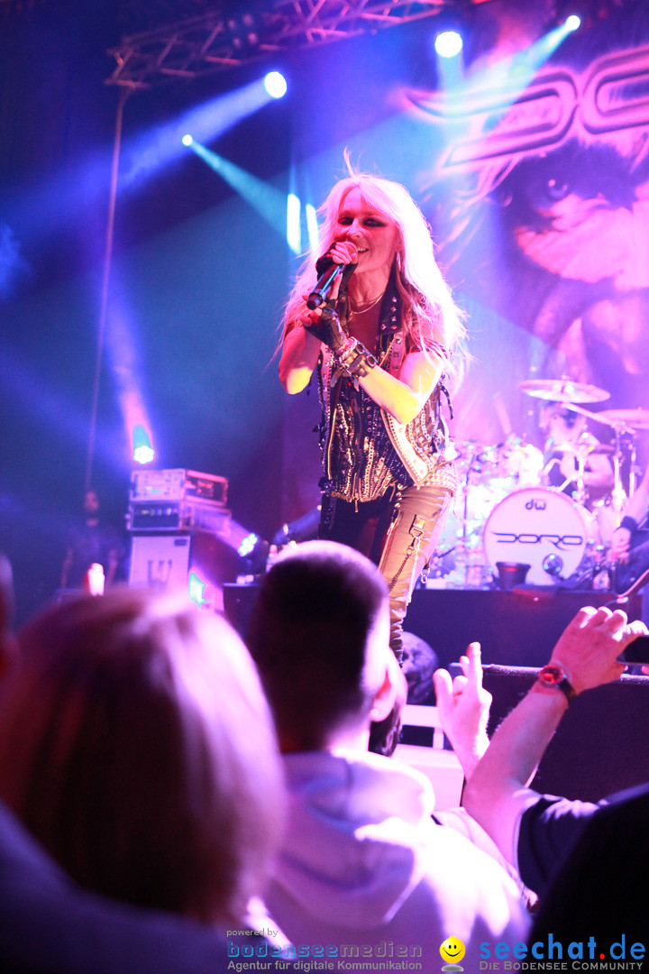 DORO die Metal-Queen live: Ravensburg am Bodensee, 21.04.2015