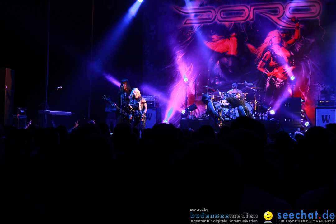 DORO die Metal-Queen live: Ravensburg am Bodensee, 21.04.2015