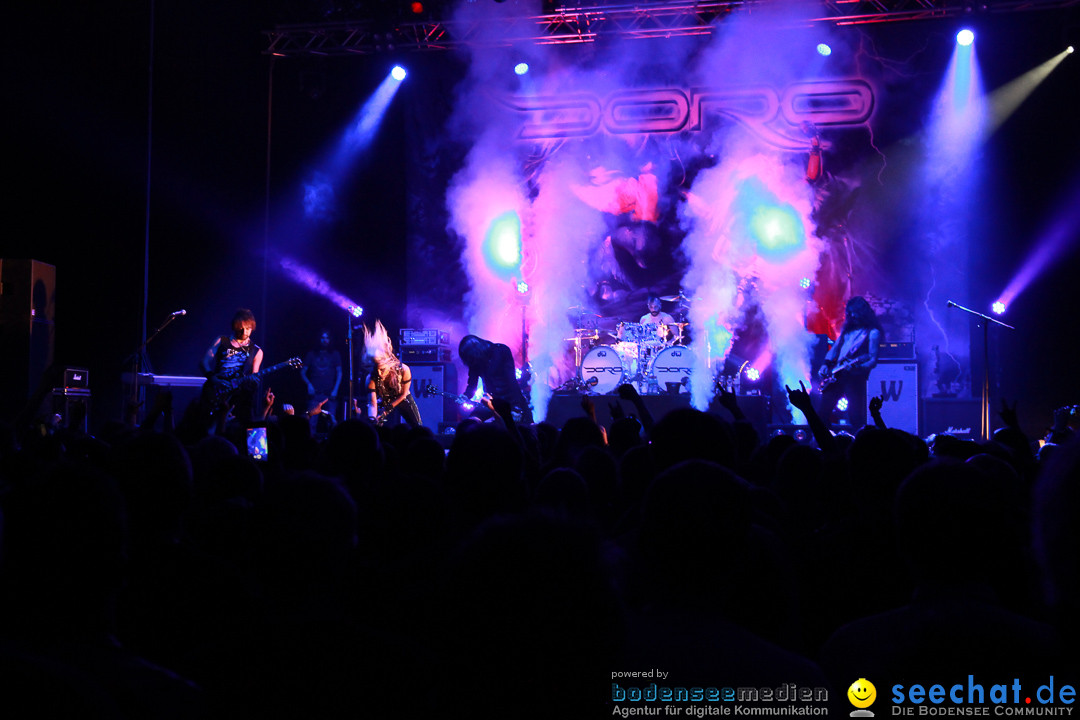 DORO die Metal-Queen live: Ravensburg am Bodensee, 21.04.2015