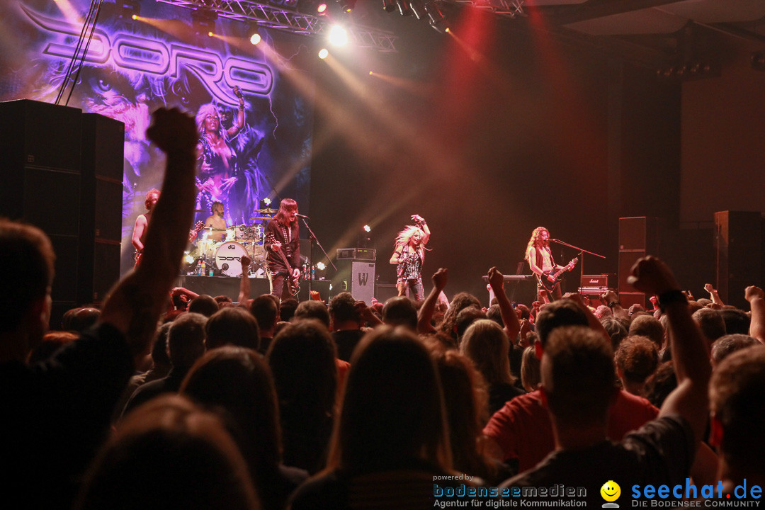 DORO die Metal-Queen live: Ravensburg am Bodensee, 21.04.2015
