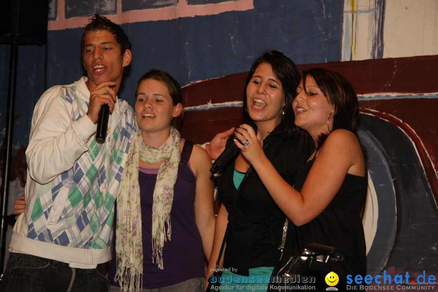 Karaoke und Cocktailparty in Nenzingen am Bodensee: 10.10.2009