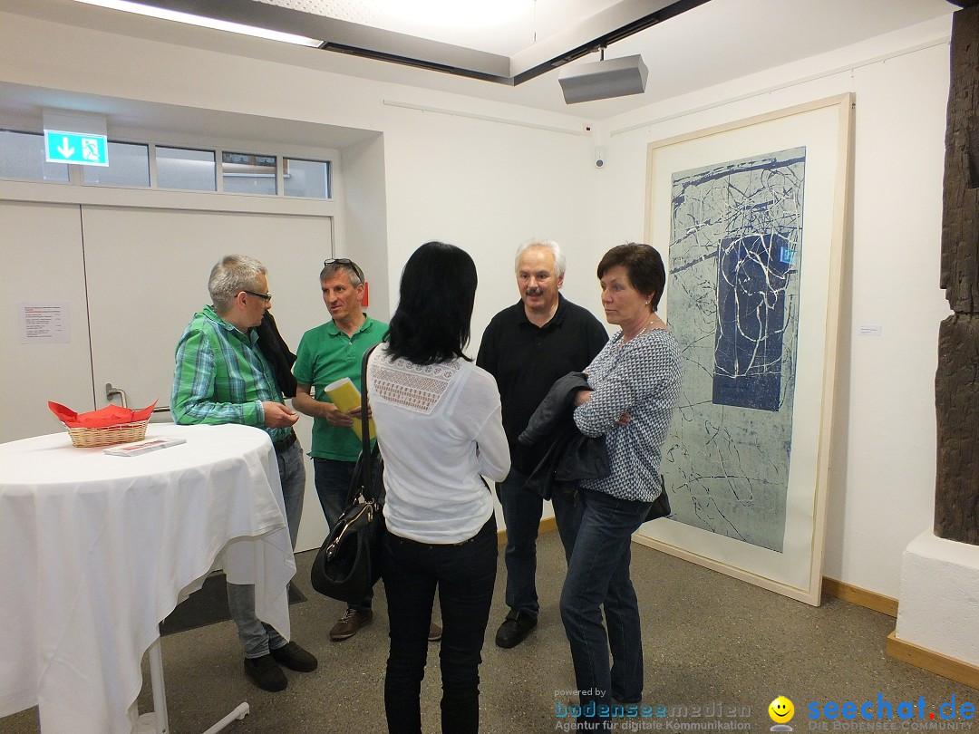 Vernissage: Peter Guth: Mengen am Bodensee, 08.05.2015