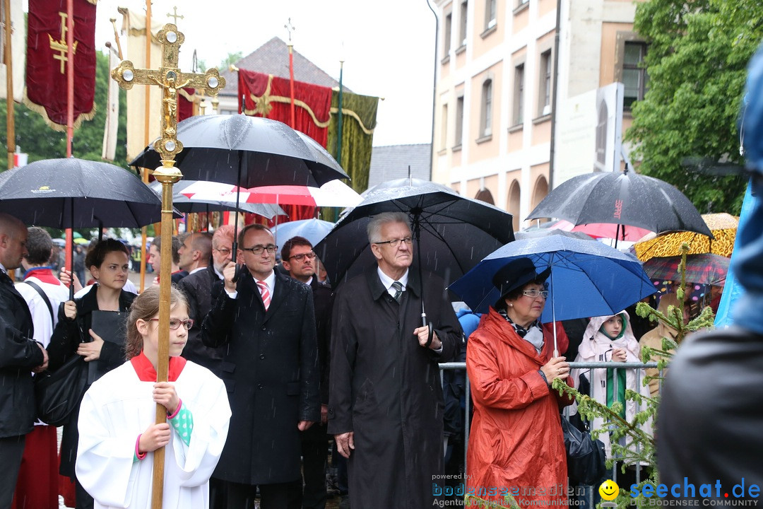 Blutritt: Heilig-Blut-Reliquie: Weingarten am Bodensee, 15.05.2015