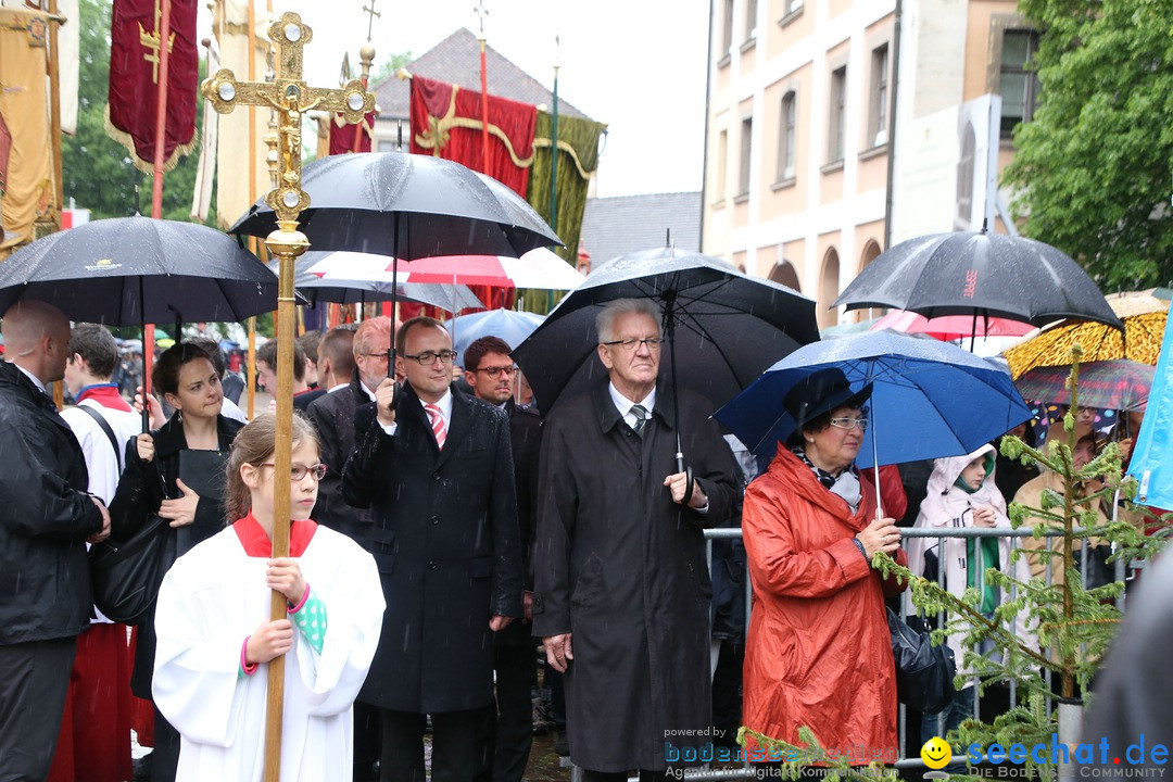 Blutritt: Heilig-Blut-Reliquie: Weingarten am Bodensee, 15.05.2015