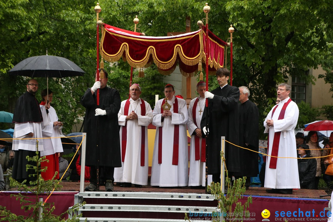 Blutritt: Heilig-Blut-Reliquie: Weingarten am Bodensee, 15.05.2015