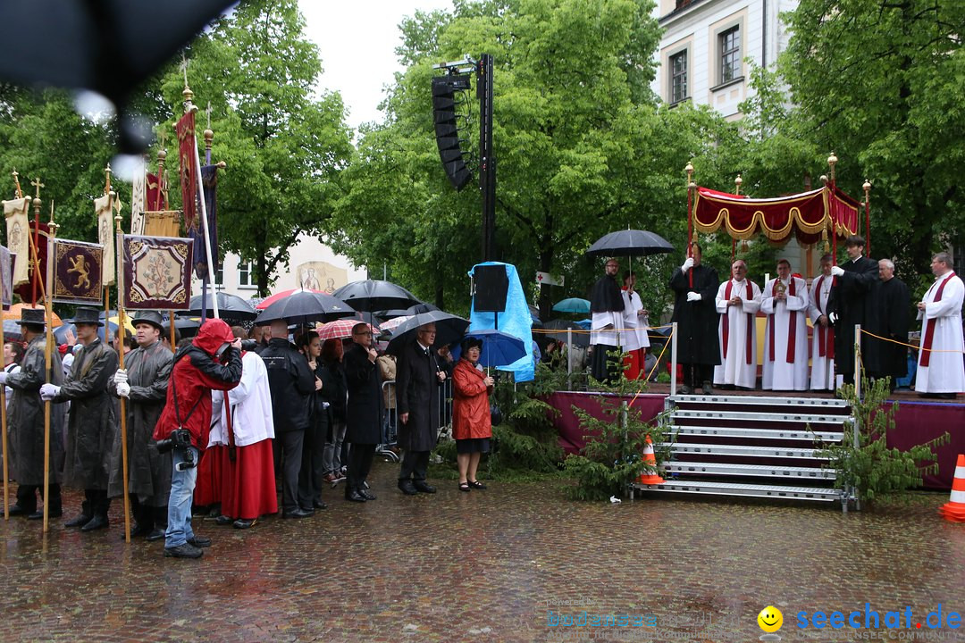Blutritt: Heilig-Blut-Reliquie: Weingarten am Bodensee, 15.05.2015