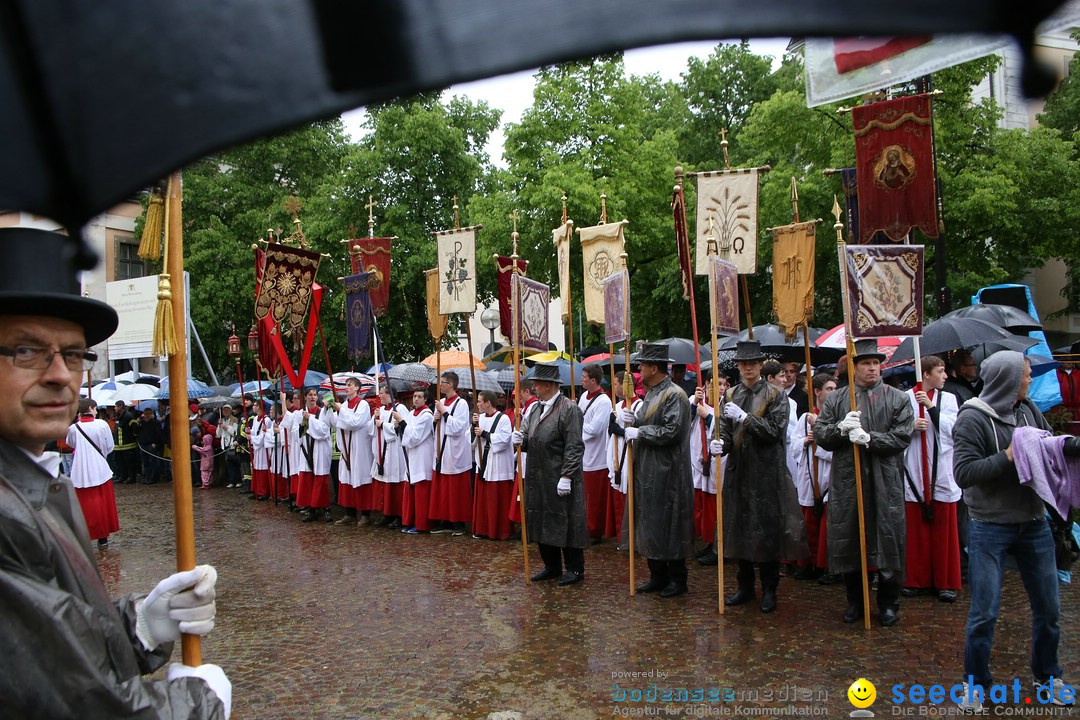 Blutritt: Heilig-Blut-Reliquie: Weingarten am Bodensee, 15.05.2015
