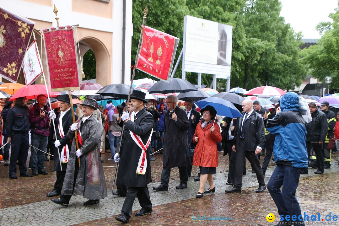 Blutritt: Heilig-Blut-Reliquie: Weingarten am Bodensee, 15.05.2015
