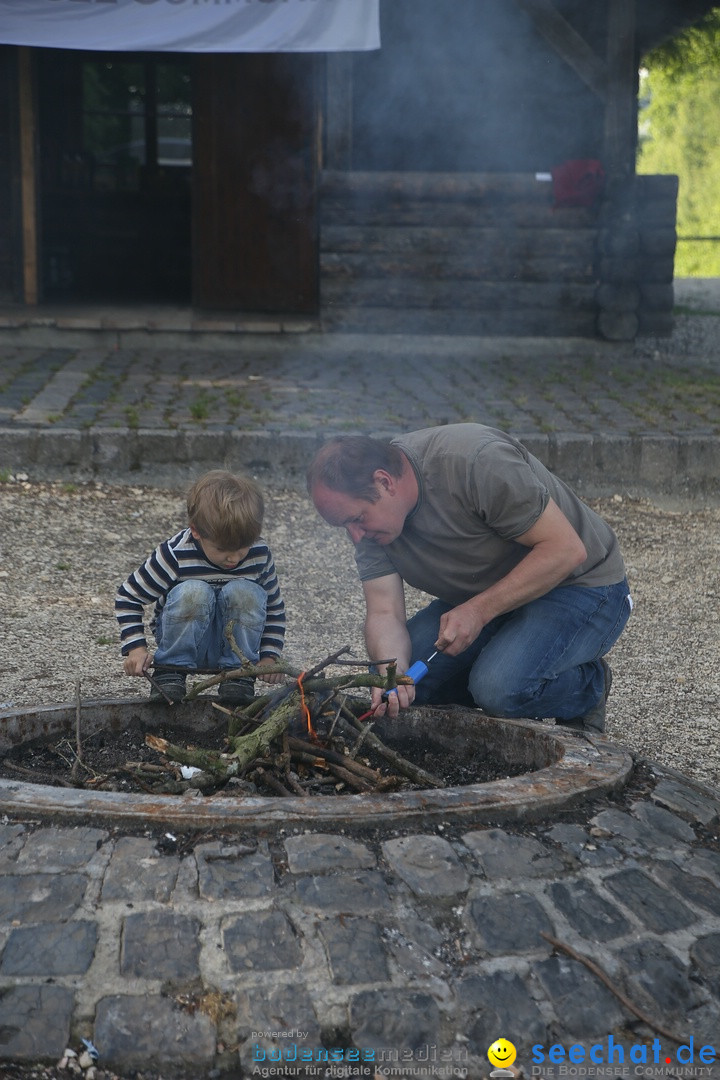 seechat.de Team-Grillfest: Wahlwies am Bodensee, 17.05.2015