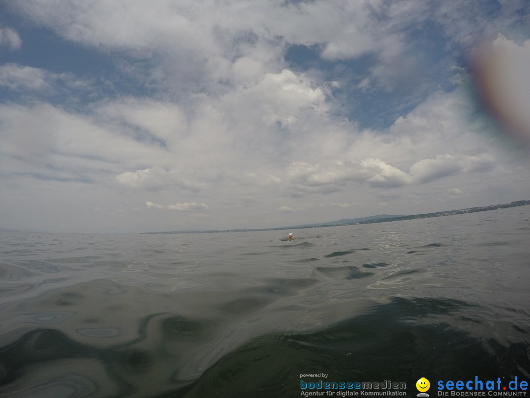 Svenja Holzinger durchquert den Bodensee: Friedrichshafen, 24.05.2015