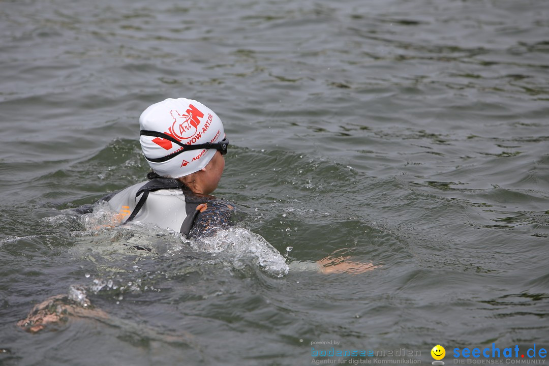 Svenja Holzinger durchquert den Bodensee: Friedrichshafen, 24.05.2015