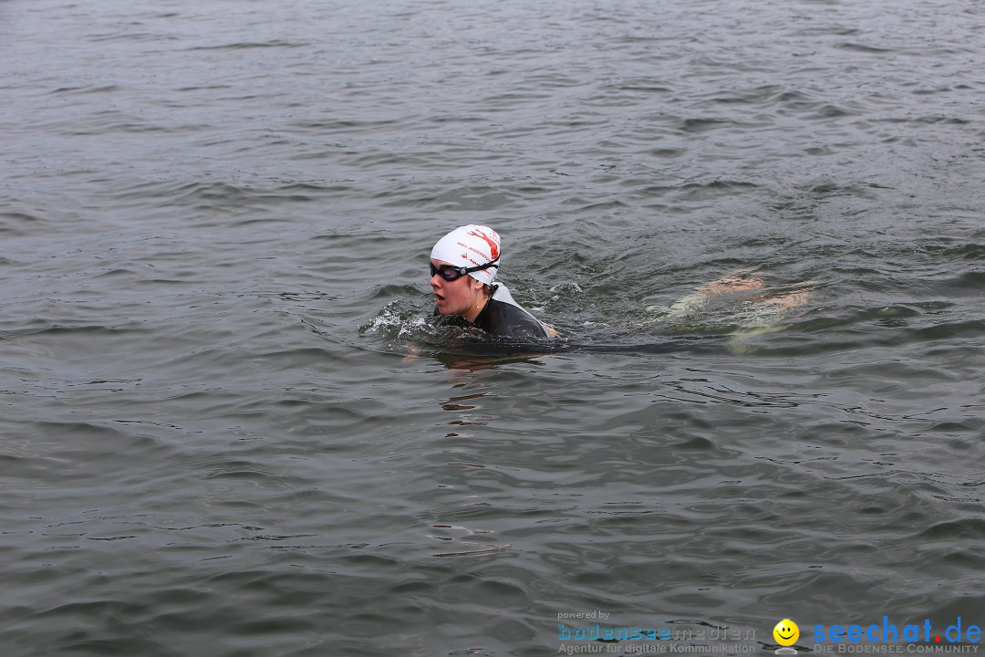 Svenja Holzinger durchquert den Bodensee: Friedrichshafen, 24.05.2015