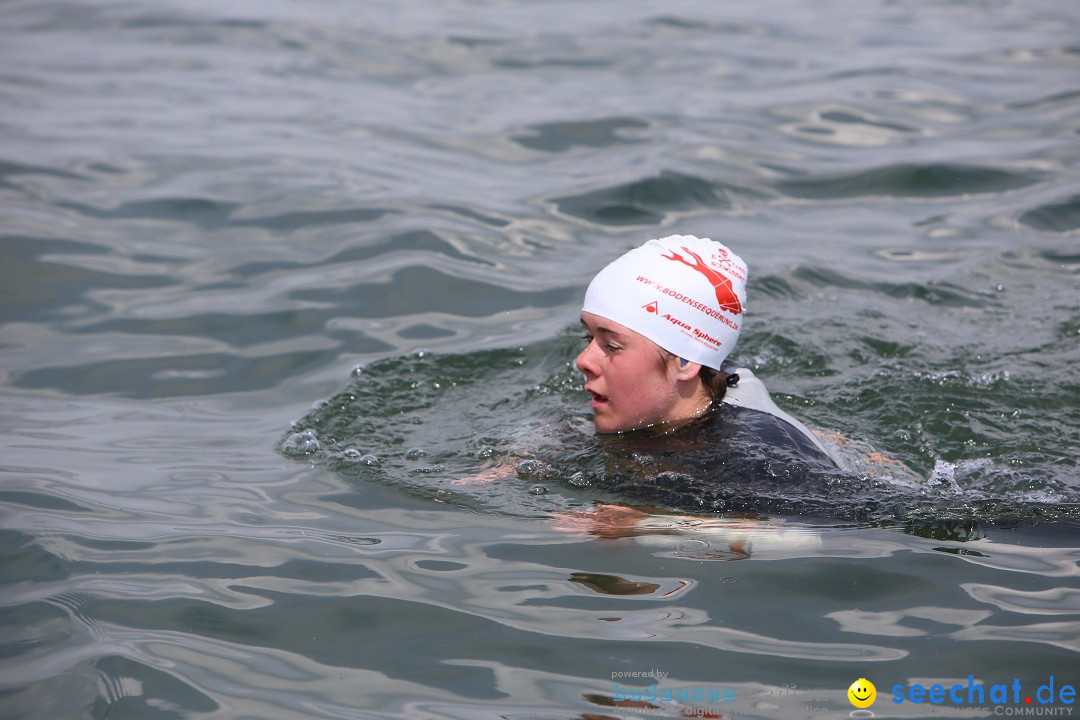 Svenja Holzinger durchquert den Bodensee: Friedrichshafen, 24.05.2015