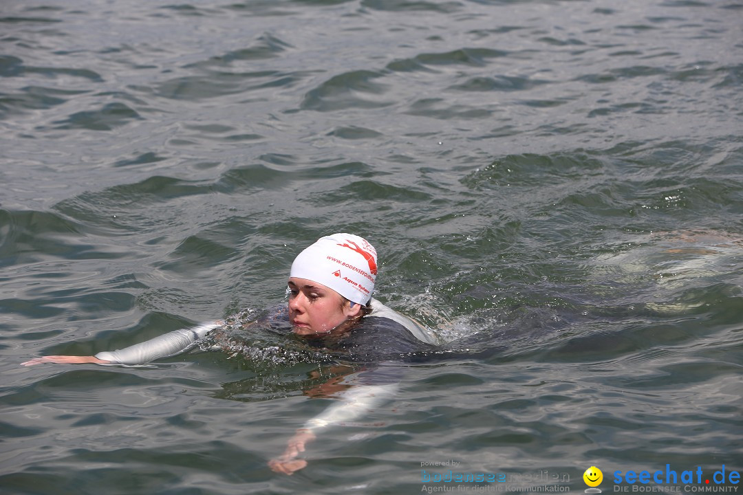 Svenja Holzinger durchquert den Bodensee: Friedrichshafen, 24.05.2015