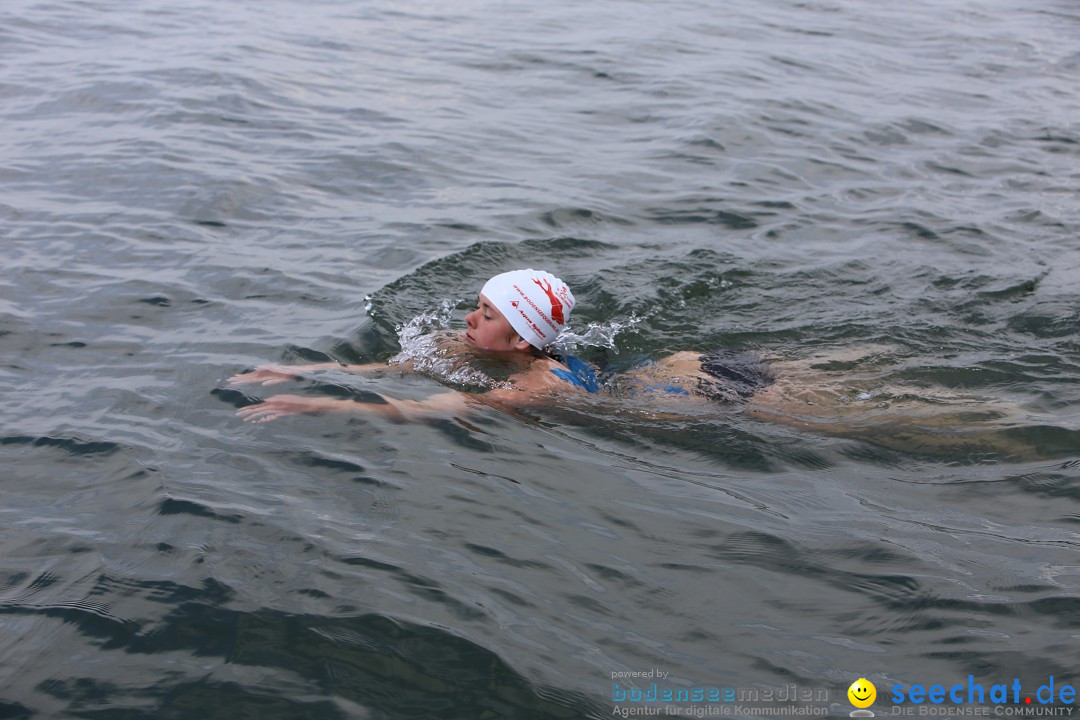 Svenja Holzinger durchquert den Bodensee: Friedrichshafen, 24.05.2015