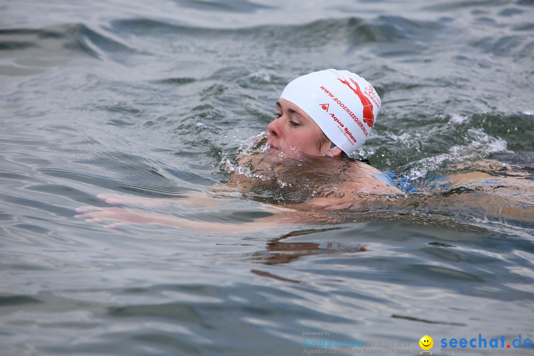 Svenja Holzinger durchquert den Bodensee: Friedrichshafen, 24.05.2015