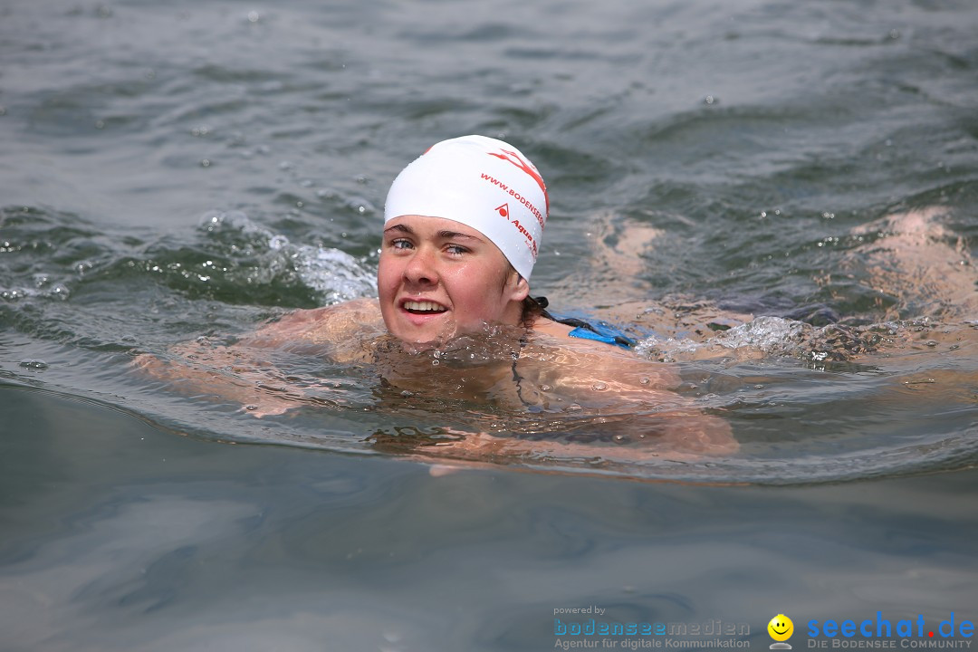 Svenja Holzinger durchquert den Bodensee: Friedrichshafen, 24.05.2015