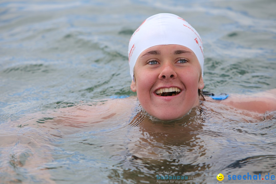 Svenja Holzinger durchquert den Bodensee: Friedrichshafen, 24.05.2015