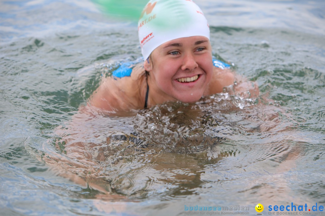 Svenja Holzinger durchquert den Bodensee: Friedrichshafen, 24.05.2015