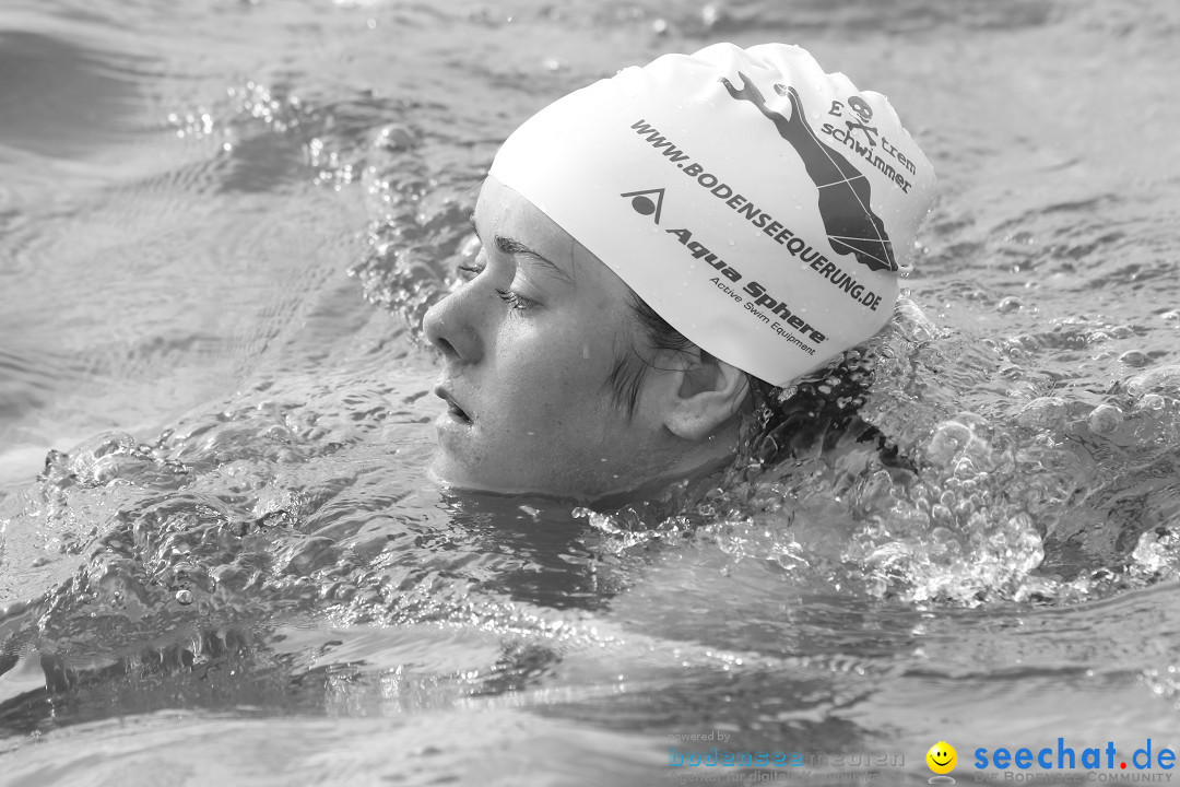 Svenja Holzinger durchquert den Bodensee: Friedrichshafen, 24.05.2015