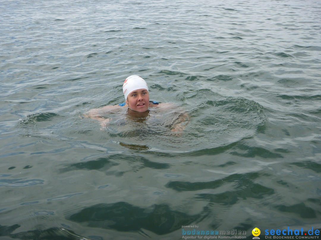 Svenja Holzinger durchquert den Bodensee: Friedrichshafen, 24.05.2015