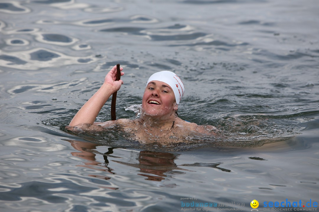 Svenja Holzinger durchquert den Bodensee: Friedrichshafen, 24.05.2015