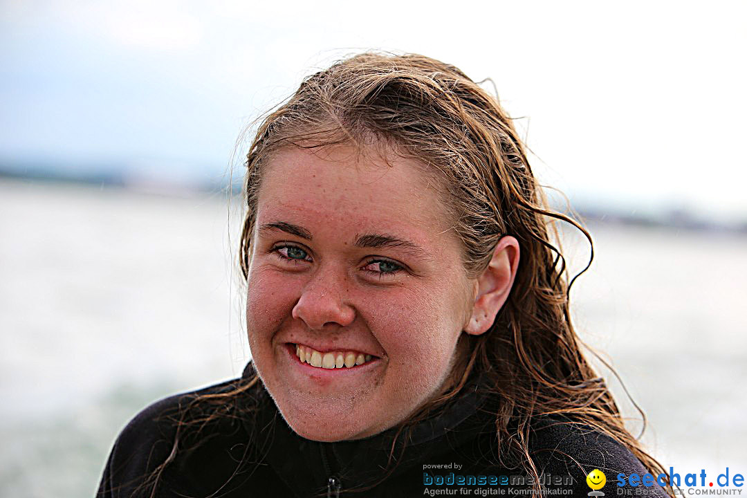 Svenja Holzinger durchquert den Bodensee: Friedrichshafen, 24.05.2015