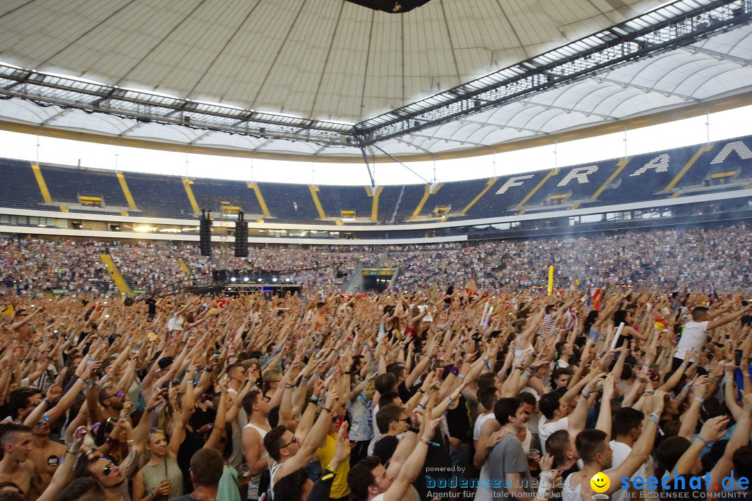 WORLD CLUB DOME - BigCityBeats mit DAVID GUETTA: Frankfurt, 6.6.2015