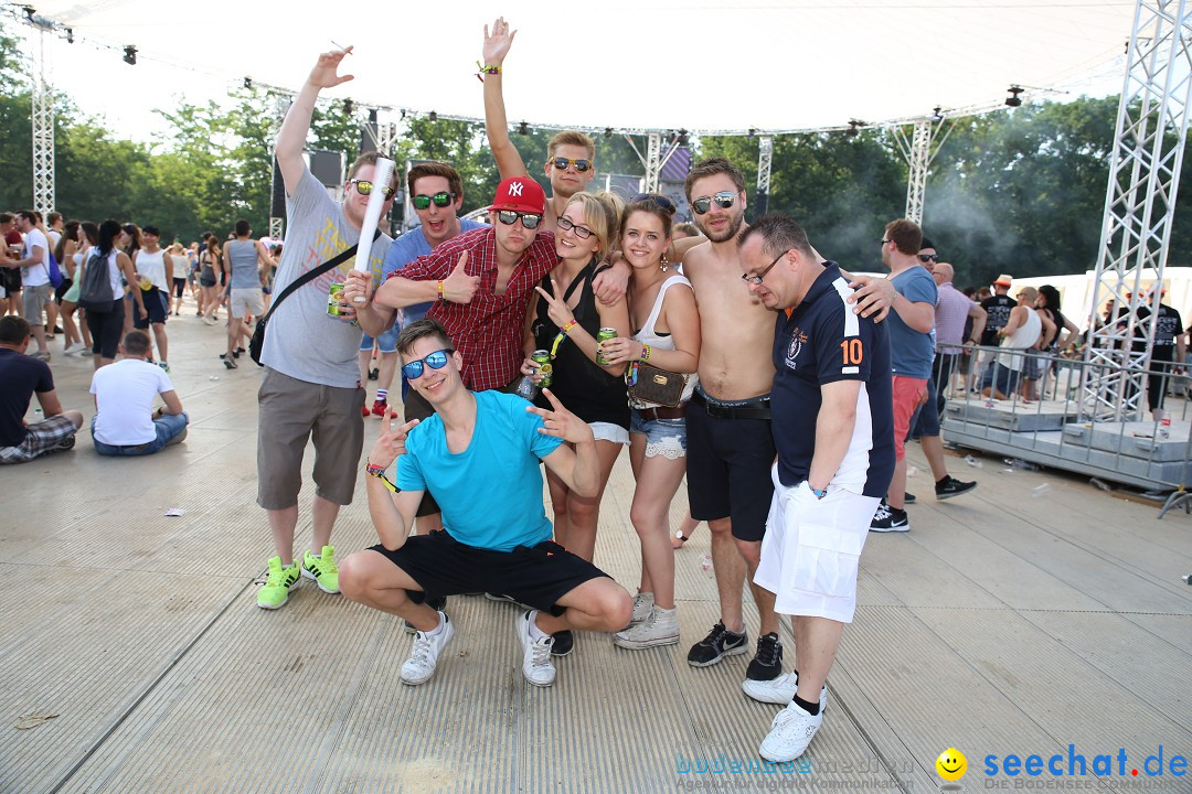 WORLD CLUB DOME - BigCityBeats mit DAVID GUETTA: Frankfurt, 6.6.2015