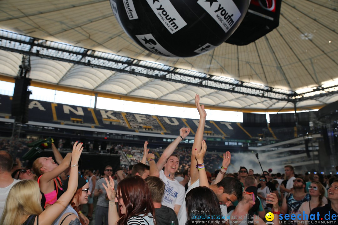 WORLD CLUB DOME - BigCityBeats mit DAVID GUETTA: Frankfurt, 6.6.2015