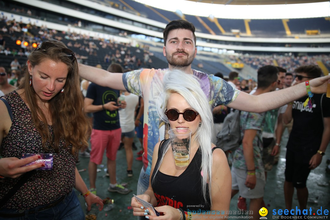 WORLD CLUB DOME - BigCityBeats mit DAVID GUETTA: Frankfurt, 6.6.2015