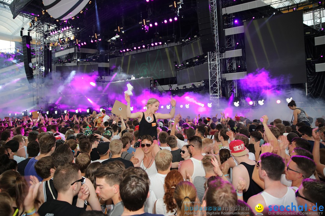 WORLD CLUB DOME - BigCityBeats mit DAVID GUETTA: Frankfurt, 6.6.2015