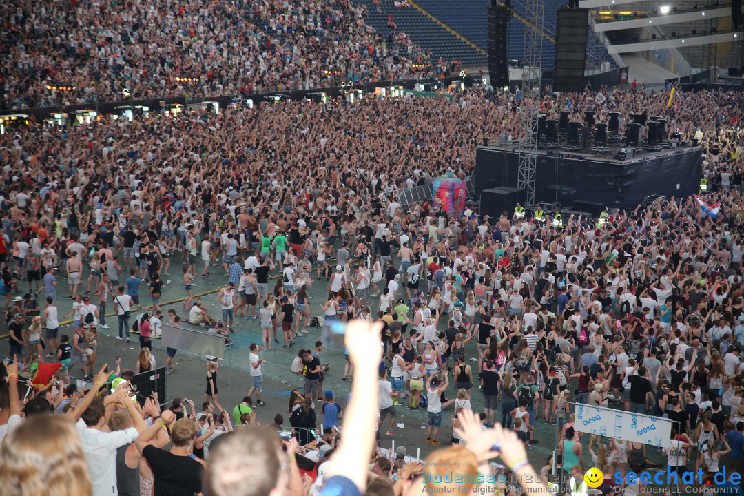 WORLD CLUB DOME - BigCityBeats mit DAVID GUETTA: Frankfurt, 6.6.2015