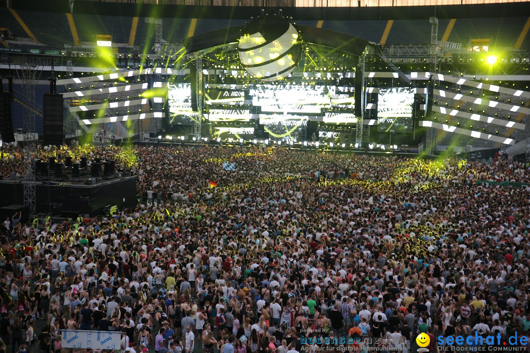 WORLD CLUB DOME - BigCityBeats mit DAVID GUETTA: Frankfurt, 6.6.2015
