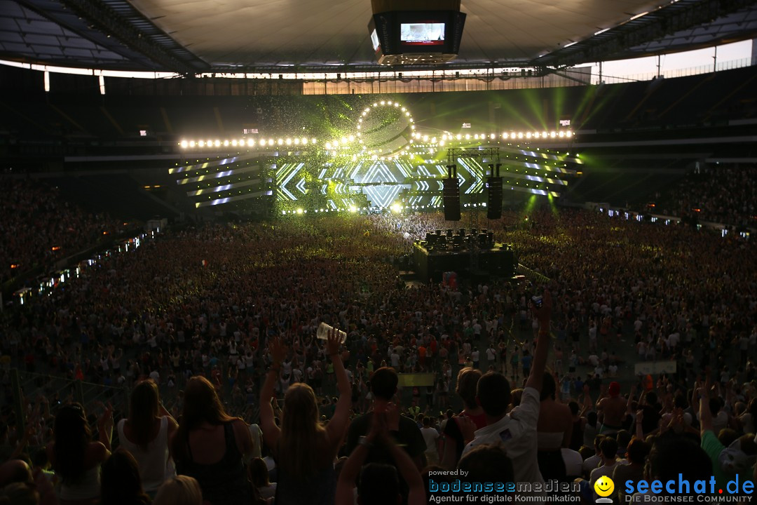 WORLD CLUB DOME - BigCityBeats mit DAVID GUETTA: Frankfurt, 6.6.2015