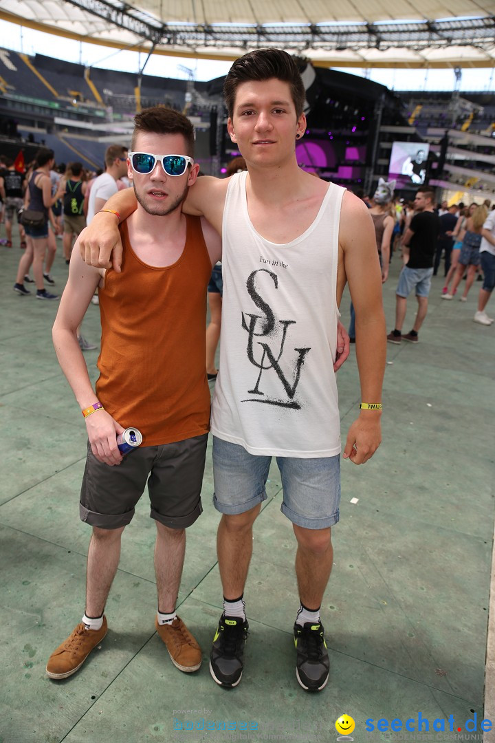 WORLD CLUB DOME - BigCityBeats mit DAVID GUETTA: Frankfurt, 7.6.2015