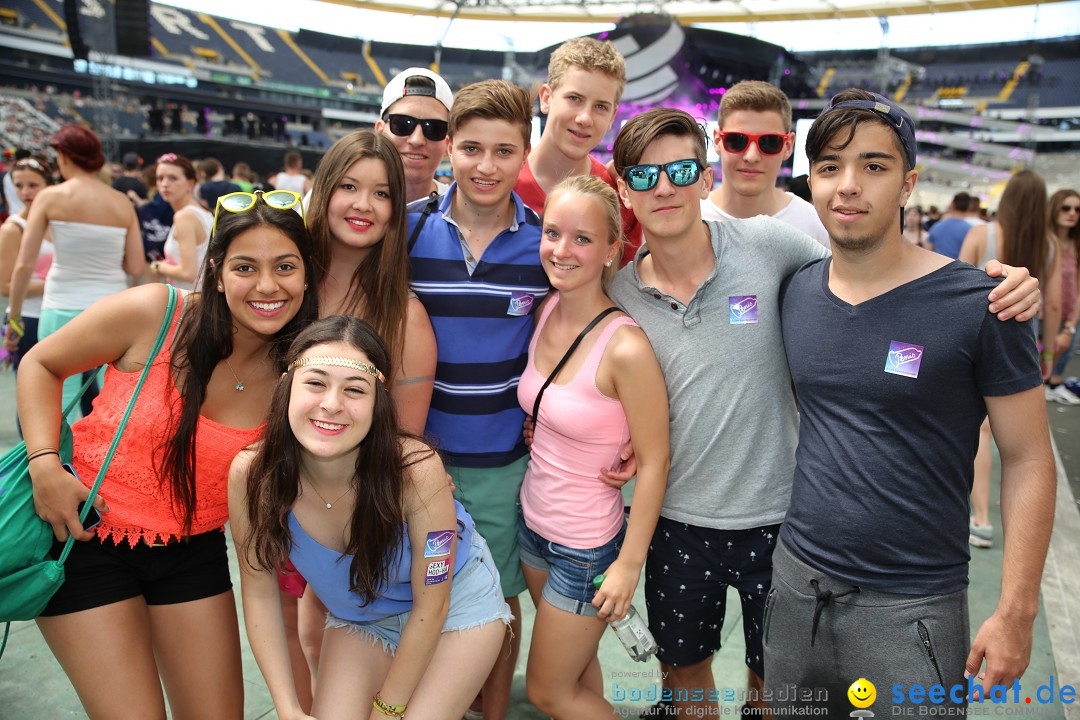 WORLD CLUB DOME - BigCityBeats mit DAVID GUETTA: Frankfurt, 7.6.2015